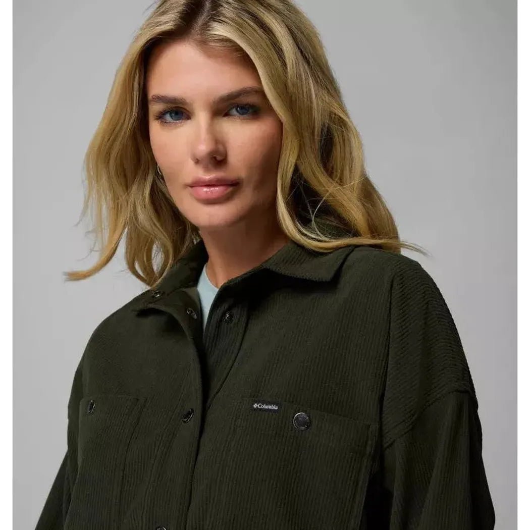 Columbia Sportswear Women's Blue Point Creek Corduroy Shirt Jacket-Women's - Clothing - Jackets & Vests-Appalachian Outfitters