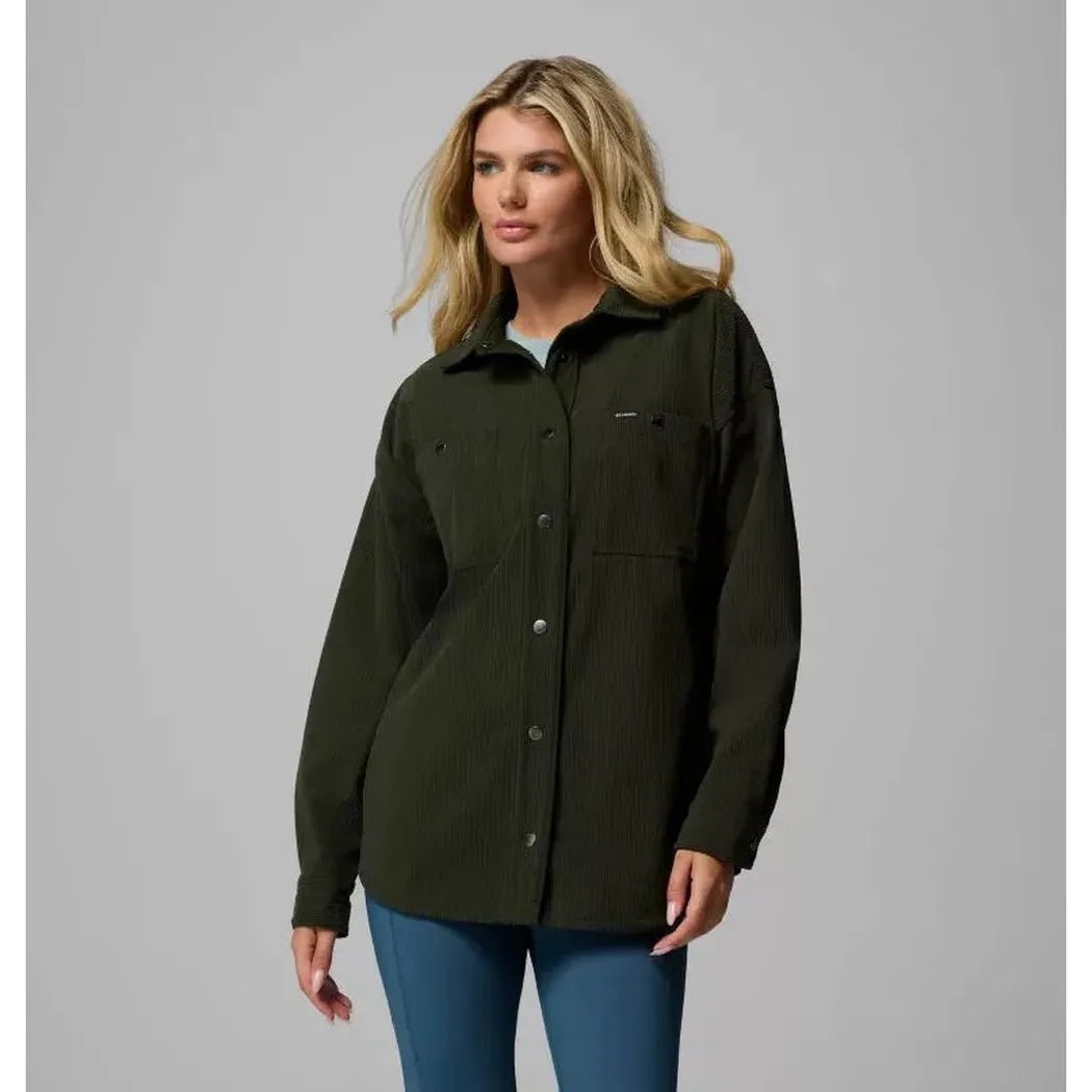 Columbia Sportswear Women's Blue Point Creek Corduroy Shirt Jacket-Women's - Clothing - Jackets & Vests-Appalachian Outfitters