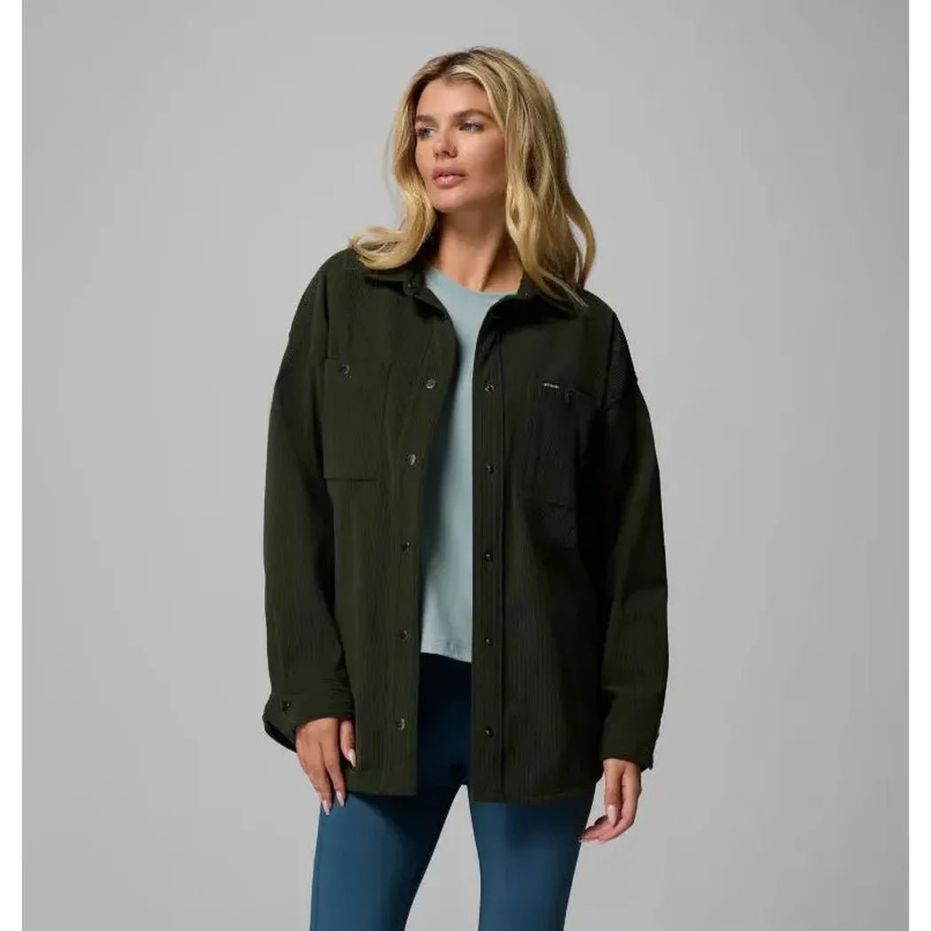 Columbia Sportswear Women's Blue Point Creek Corduroy Shirt Jacket-Women's - Clothing - Jackets & Vests-Appalachian Outfitters