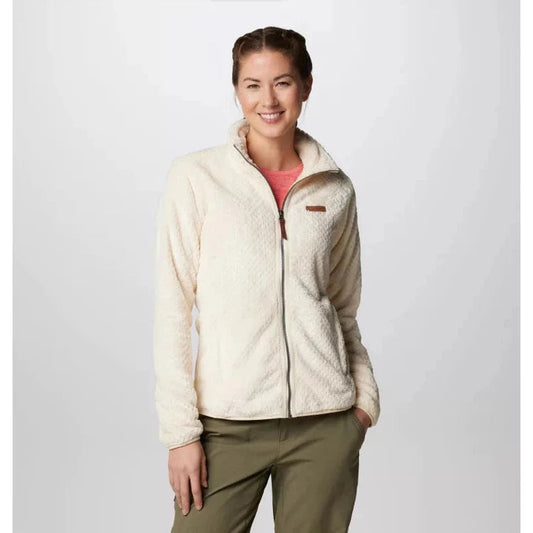 Columbia Sportswear Women's Fire Side II Sherpa Full Zip-Women's - Clothing - Jackets & Vests-Chalk-S-Appalachian Outfitters