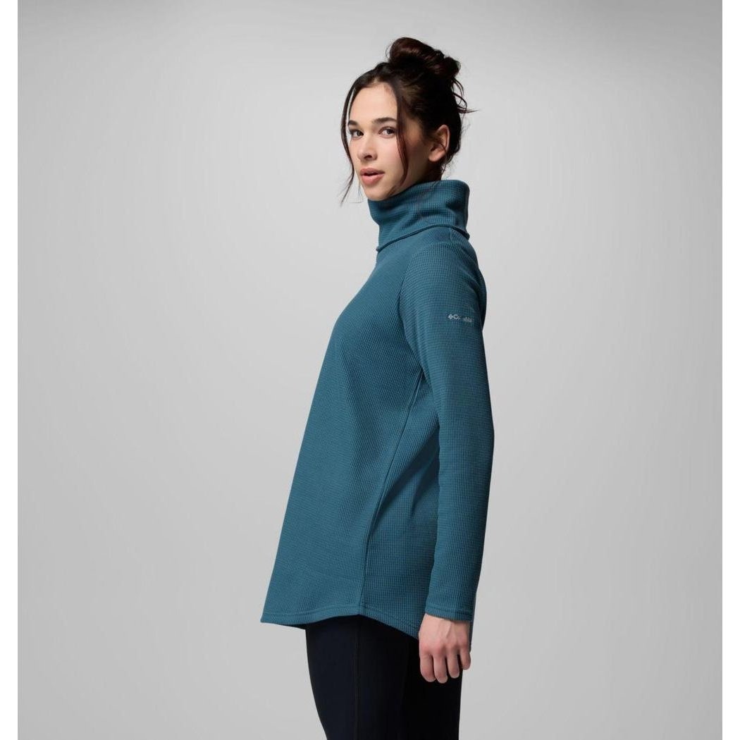 Columbia Sportswear Women's Holly Hideaway Waffle Cowl Neck Pullover-Women's - Clothing - Tops-Appalachian Outfitters