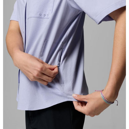 Columbia Sportswear Women's PFG Castback Woven Short Sleeve-Women's - Clothing - Tops-Appalachian Outfitters