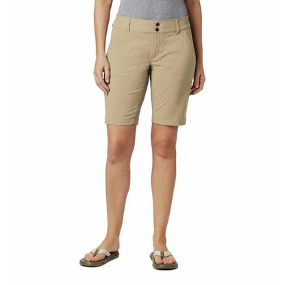 Columbia Sportswear Women's Saturday Trail Long Short-Women's - Clothing - Bottoms-British Tan-10-2-Appalachian Outfitters