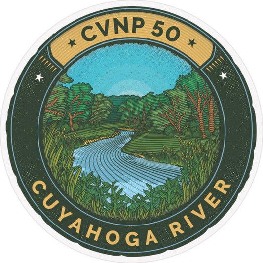 Conservancy for CVNP Cuyahoga River 50th Anniversary Collectible Stickers-Accessories - Novelty - Stickers-Appalachian Outfitters