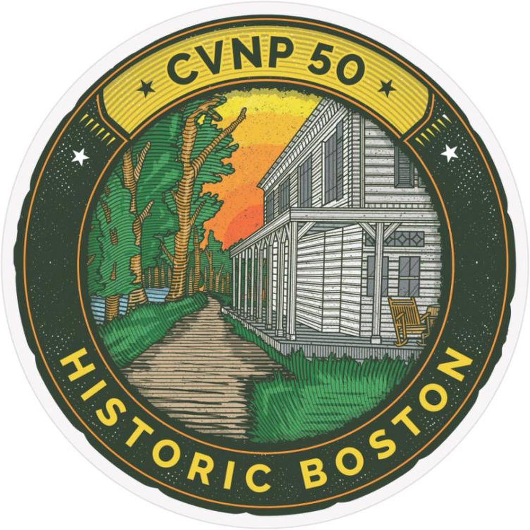 Conservancy for CVNP Historic Boston 50th Anniversary Collectible Stickers-Accessories - Novelty - Stickers-Appalachian Outfitters