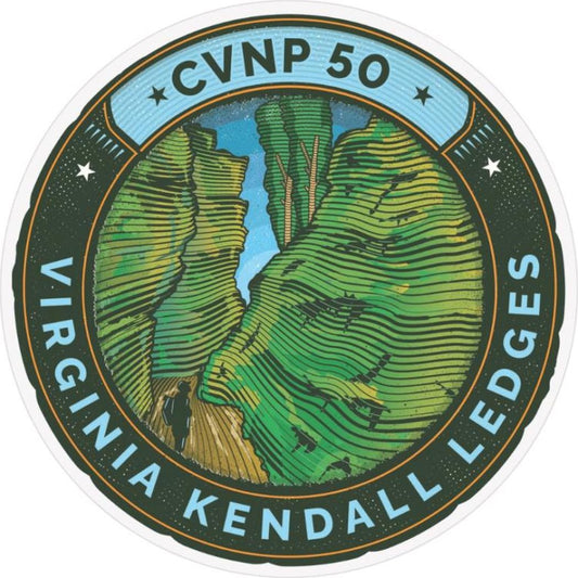 Conservancy for CVNP Virginia Kendall Ledges 50th Anniversary Collectible Stickers-Accessories - Novelty - Stickers-Appalachian Outfitters