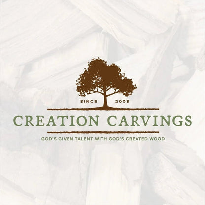 Creation Carvings Walking Stick with Bear Carving-Camping - Trekking Poles - Walking Sticks-Appalachian Outfitters