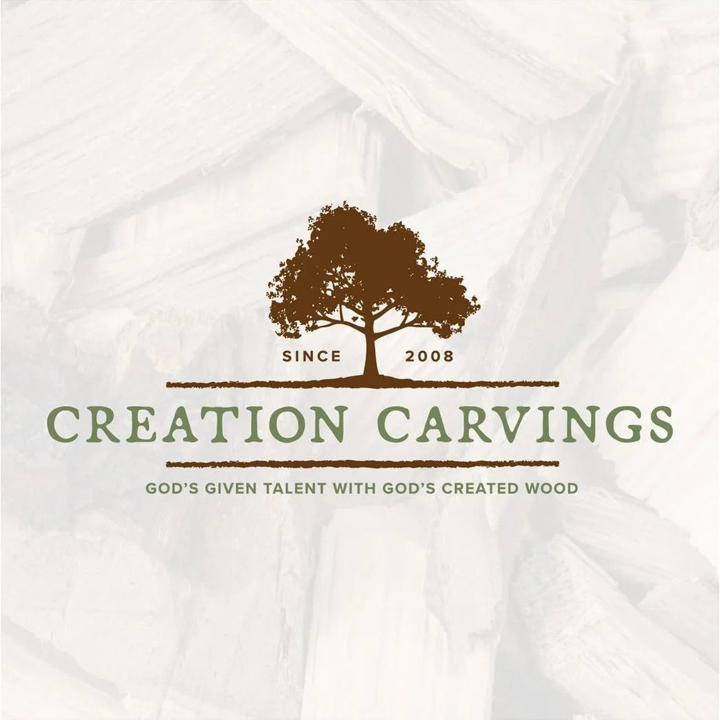 Creation Carvings Walking Stick with Wolf Head Craving-Camping - Trekking Poles - Walking Sticks-Appalachian Outfitters