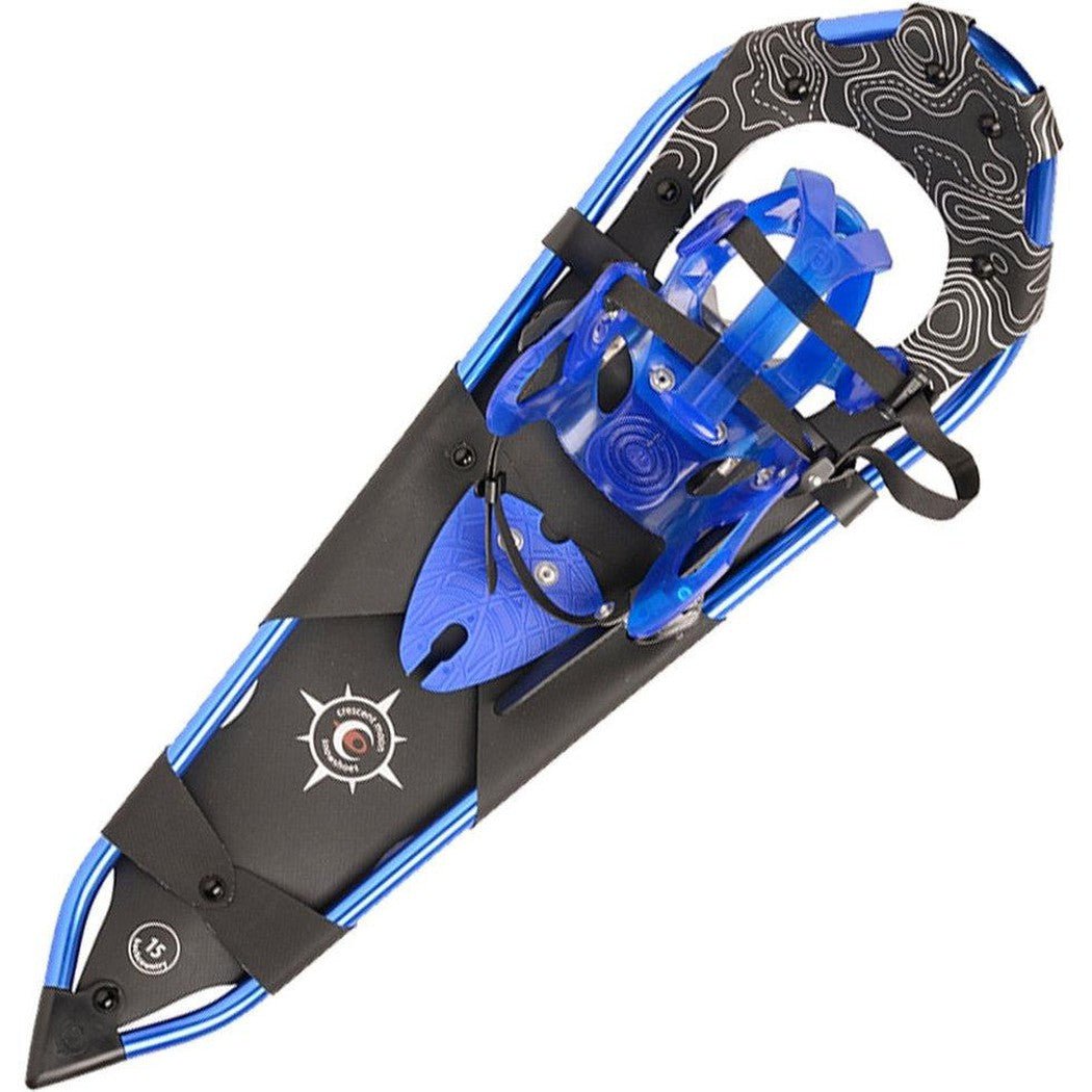 Crescent Moon Gold 15-Winter Sports - Snowshoes-Blue-Appalachian Outfitters
