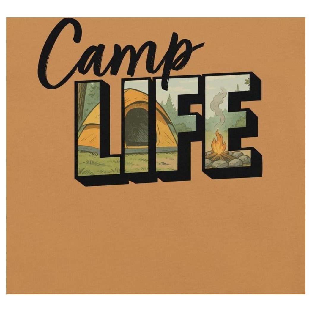 Cuyahoga Valley Clothing Company Camp Life T-Shirt-Unisex - Clothing - Tops-Appalachian Outfitters