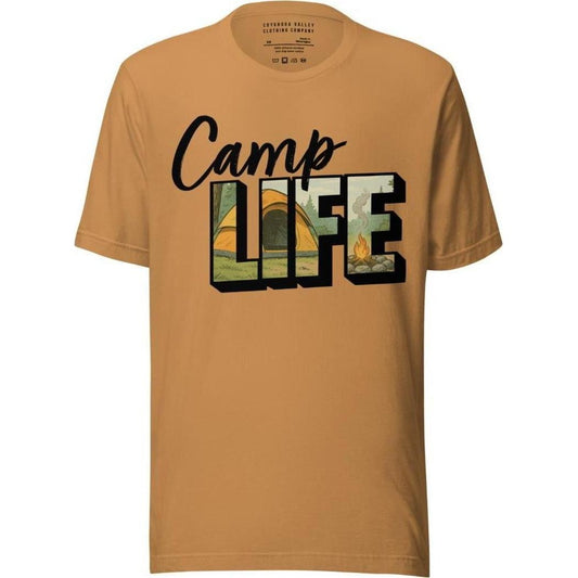 Cuyahoga Valley Clothing Company Camp Life T-Shirt-Unisex - Clothing - Tops-Appalachian Outfitters