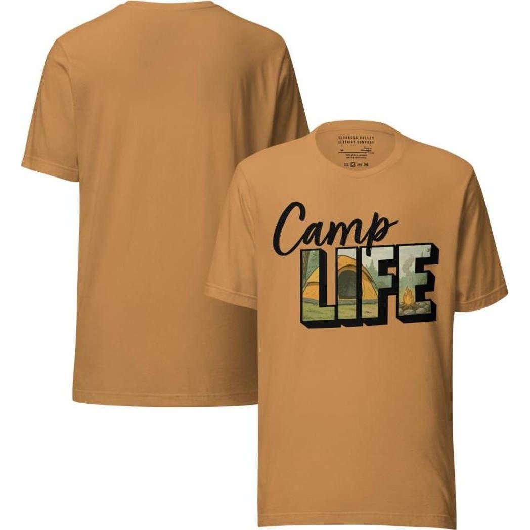Cuyahoga Valley Clothing Company Camp Life T-Shirt-Unisex - Clothing - Tops-Appalachian Outfitters