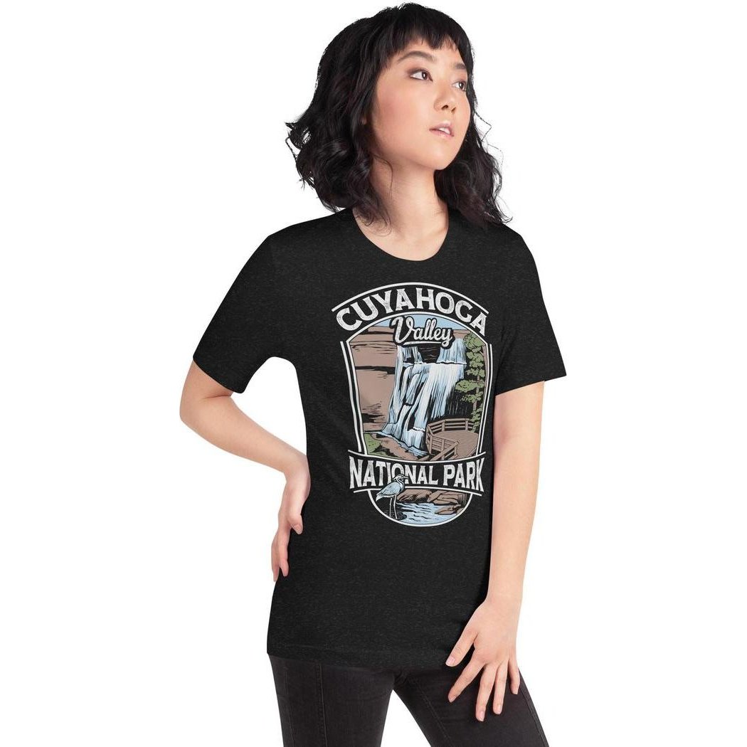 Cuyahoga Valley Clothing Company CVNP Brandywine Falls T-Shirt-Unisex - Clothing - Tops-Appalachian Outfitters