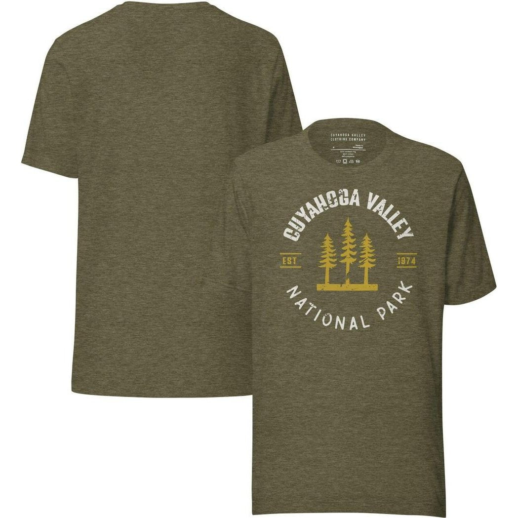 Cuyahoga Valley Clothing Company CVNP Tree-Shirt-Unisex - Clothing - Tops-Appalachian Outfitters