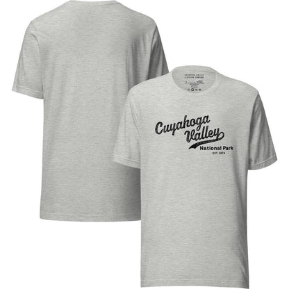 Cuyahoga Valley Clothing Company CVNP Vintage Script T-Shirt-Unisex - Clothing - Tops-Appalachian Outfitters