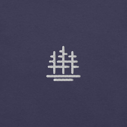 Cuyahoga Valley Clothing Company Embroidered Logo T-Shirt-Unisex - Clothing - Tops-Appalachian Outfitters