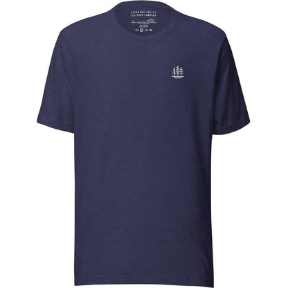Cuyahoga Valley Clothing Company Embroidered Logo T-Shirt-Unisex - Clothing - Tops-Appalachian Outfitters