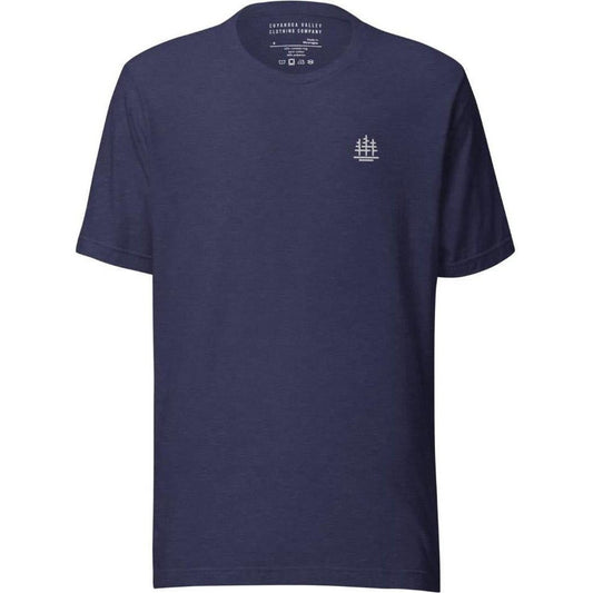 Cuyahoga Valley Clothing Company Embroidered Logo T-Shirt-Unisex - Clothing - Tops-Appalachian Outfitters