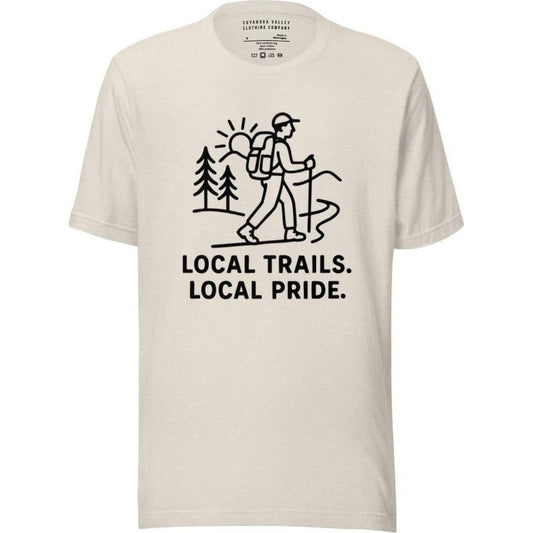 Cuyahoga Valley Clothing Company Local Trails. Local Pride. T-Shirt-Unisex - Clothing - Tops-Appalachian Outfitters