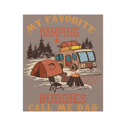 Cuyahoga Valley Clothing Company My Favorite Camping Buddies Call Me Dad T-Shirt-Unisex - Clothing - Tops-Appalachian Outfitters