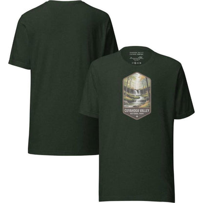 Cuyahoga Valley Clothing Company Woodsey Waterfall T-Shirt-Unisex - Clothing - Tops-Appalachian Outfitters
