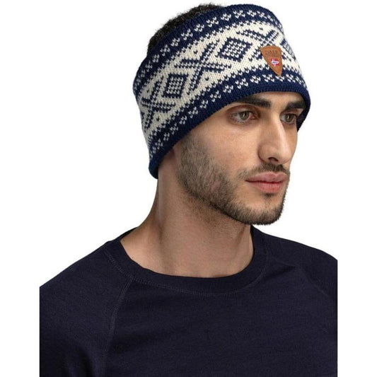 Dale Of Norway Cortina 1956 Headband-Accessories - Bandanas-Navy White-Appalachian Outfitters