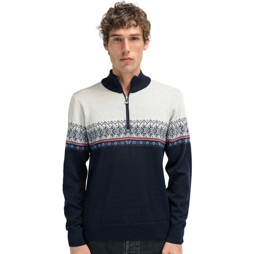Dale Of Norway Men's Hovden Sweater-Men's - Clothing - Tops-Navy Blueshadow Indigo-M-Appalachian Outfitters