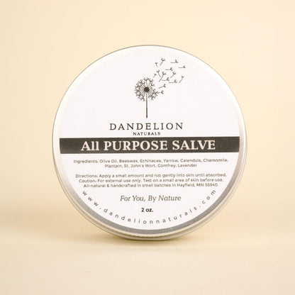 Dandelion Naturals All Purpose Salve-Camping - First Aid - Skin Care-Appalachian Outfitters