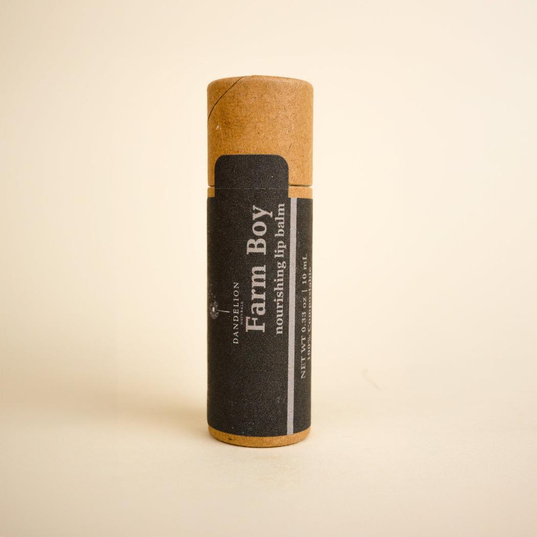 Dandelion Naturals Farm Boy Lip Tallow Balm-Camping - First Aid - Skin Care-Appalachian Outfitters