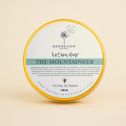 Dandelion Naturals The Mountaineer-Camping - First Aid - Skin Care-Appalachian Outfitters
