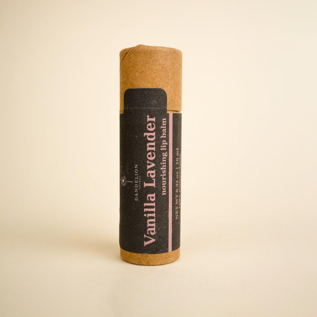 Dandelion Naturals Vanilla Lavender Lip Balm-Camping - First Aid - Skin Care-Appalachian Outfitters