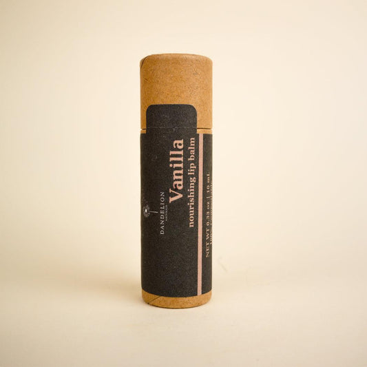 Dandelion Naturals Vanilla Tallow Lip Balm-Camping - First Aid - Skin Care-Appalachian Outfitters