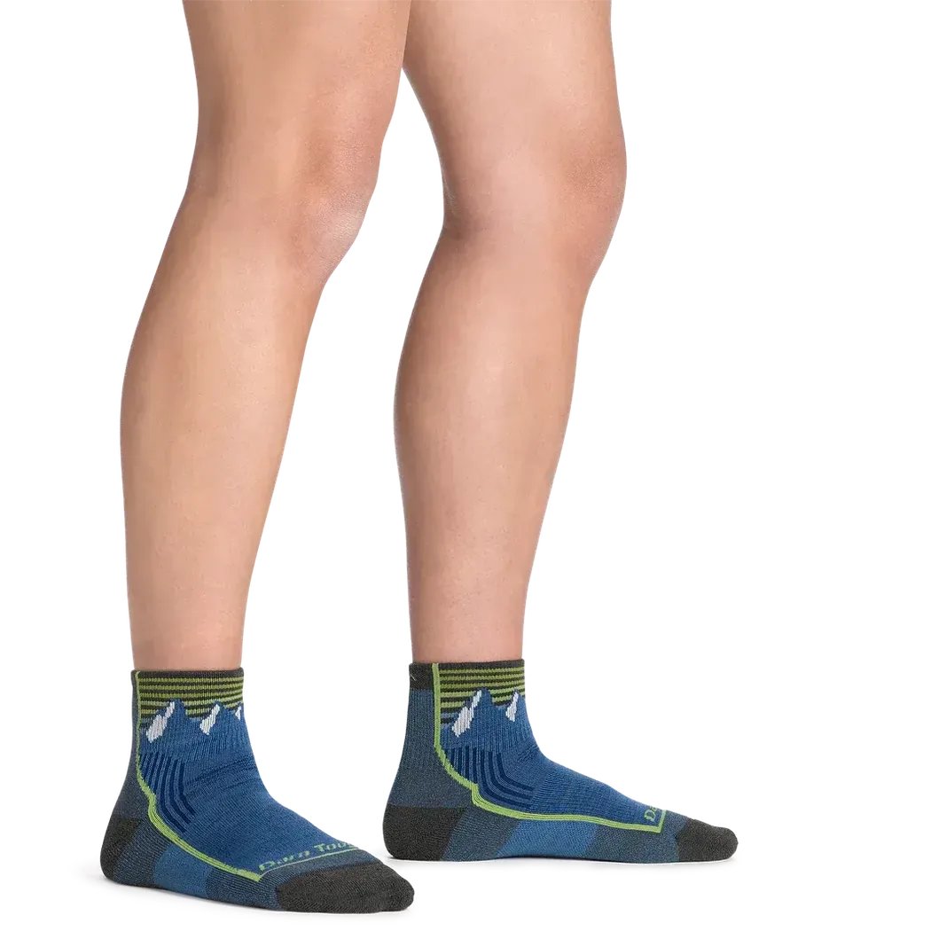 Darn Tough Kids Quest Quarter Lightweight Hiking Socks-Accessories - Socks - Kids-Appalachian Outfitters