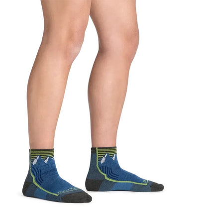 Darn Tough Kids Quest Quarter Lightweight Hiking Socks-Accessories - Socks - Kids-Appalachian Outfitters