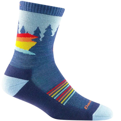 Darn Tough Kid's Wild Micro Crew Lightweight with Cushion-Accessories - Socks - Kids-Appalachian Outfitters