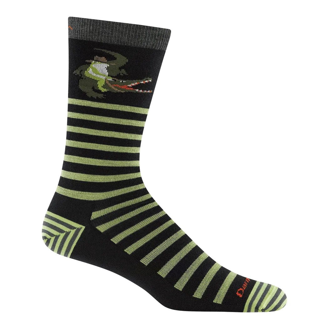 Darn Tough Men's Animal Haus Crew Lightweight-Accessories - Socks - Women's-Gator Green-M-Appalachian Outfitters