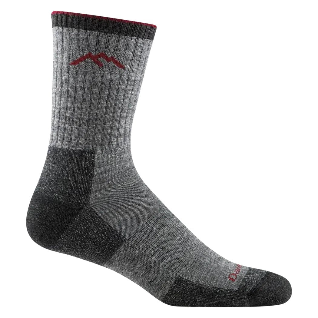 Darn Tough Men's Hiker Micro Crew Midweight with Cushion-Accessories - Socks - Men's-Charcoal-M-Appalachian Outfitters
