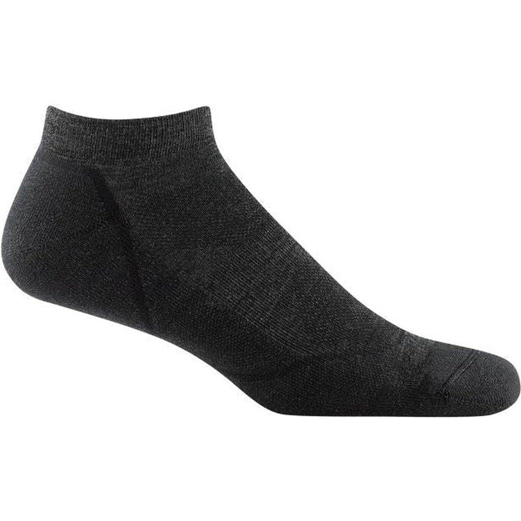 Darn Tough Men's Light Hiker No Show with Cushion-Accessories - Socks - Men's-Black-M-Appalachian Outfitters