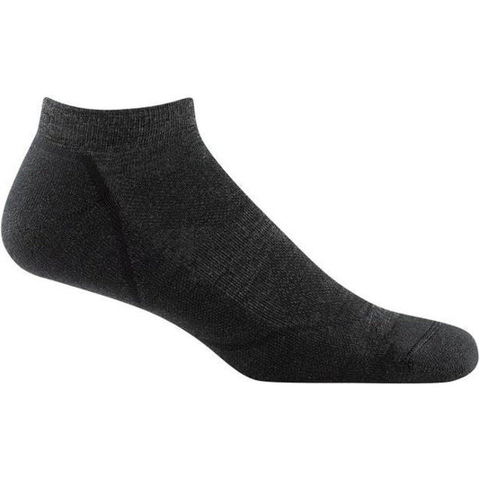 Darn Tough Men's Light Hiker No Show with Cushion-Accessories - Socks - Men's-Black-M-Appalachian Outfitters