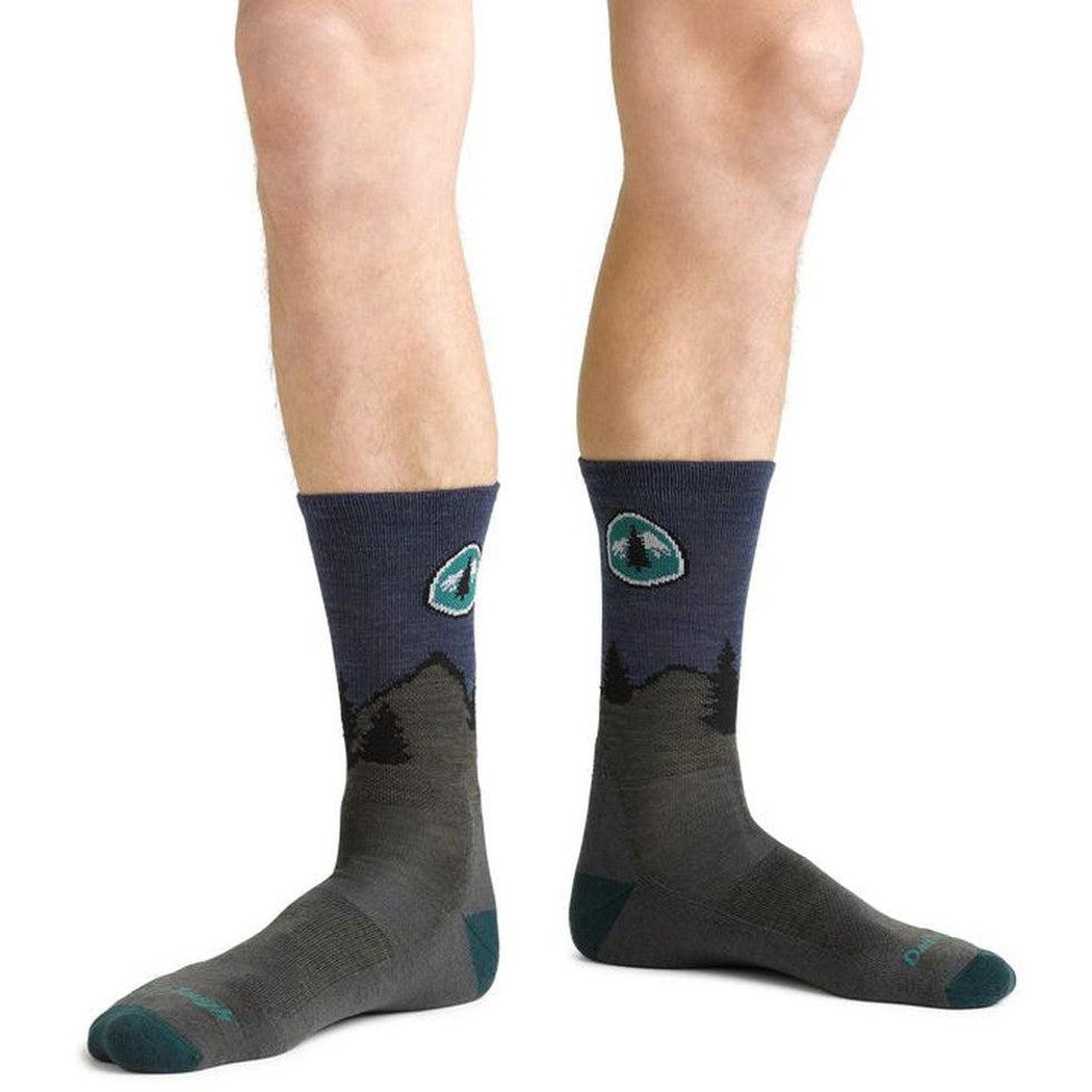 Darn Tough Men's PCT Micro Crew Lightweight with Cushion-Accessories - Socks - Men's-Appalachian Outfitters