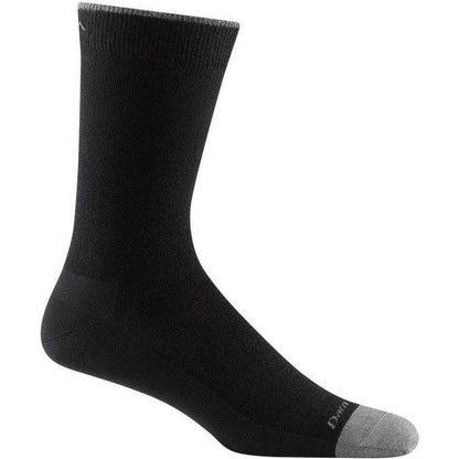 Darn Tough Men's Solid Crew Lightweight-Accessories - Socks - Men's-Black-L-Appalachian Outfitters