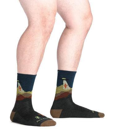Darn Tough Men's Spaced Out Micro Crew Lightweight Hiking Socks-Accessories - Socks - Men's-Appalachian Outfitters