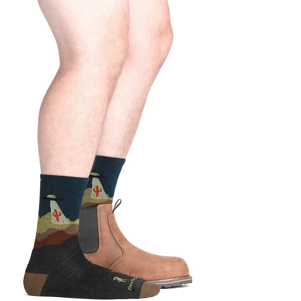 Darn Tough Men's Spaced Out Micro Crew Lightweight Hiking Socks-Accessories - Socks - Men's-Appalachian Outfitters