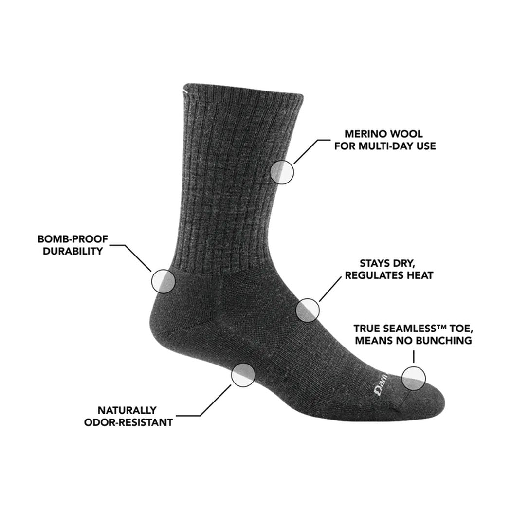 Darn Tough Men's The Standard Crew Lightweight-Accessories - Socks - Men's-Appalachian Outfitters
