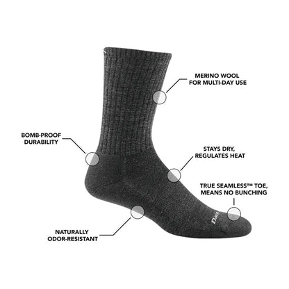 Darn Tough Men's The Standard Crew Lightweight-Accessories - Socks - Men's-Appalachian Outfitters