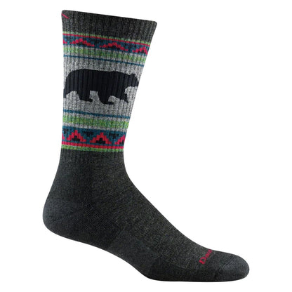 Darn Tough Vangrizzle Boot Midweight with Cushion-Accessories - Socks - Men's-Charcoal-M-Appalachian Outfitters