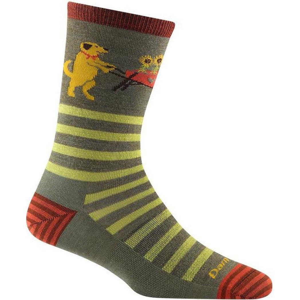 Darn Tough Women's Animal Haus Crew Lightweight-Accessories - Socks - Women's-Herb-S-Appalachian Outfitters