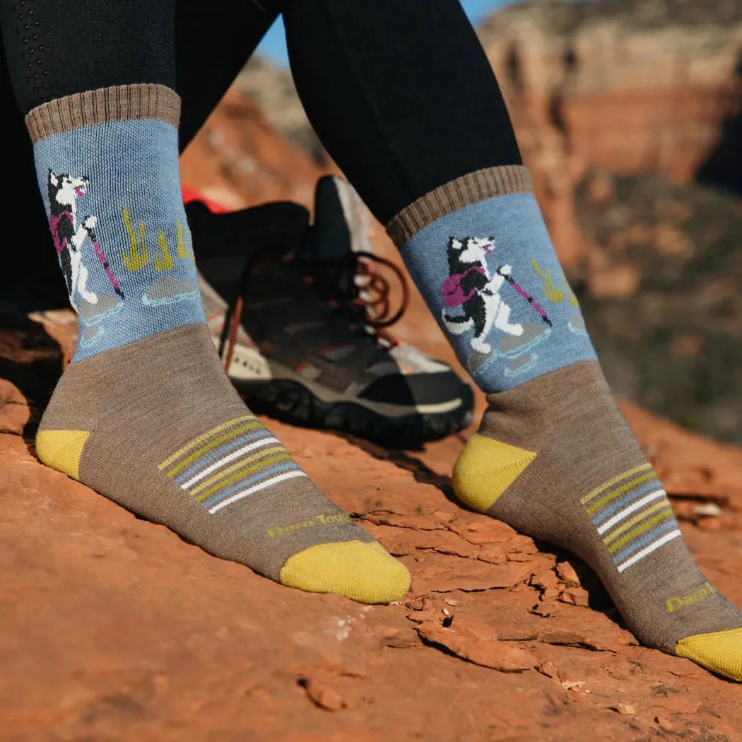 Darn Tough Women's Critter Club Micro Crew Lightweight with Cushion-Accessories - Socks - Women's-Appalachian Outfitters