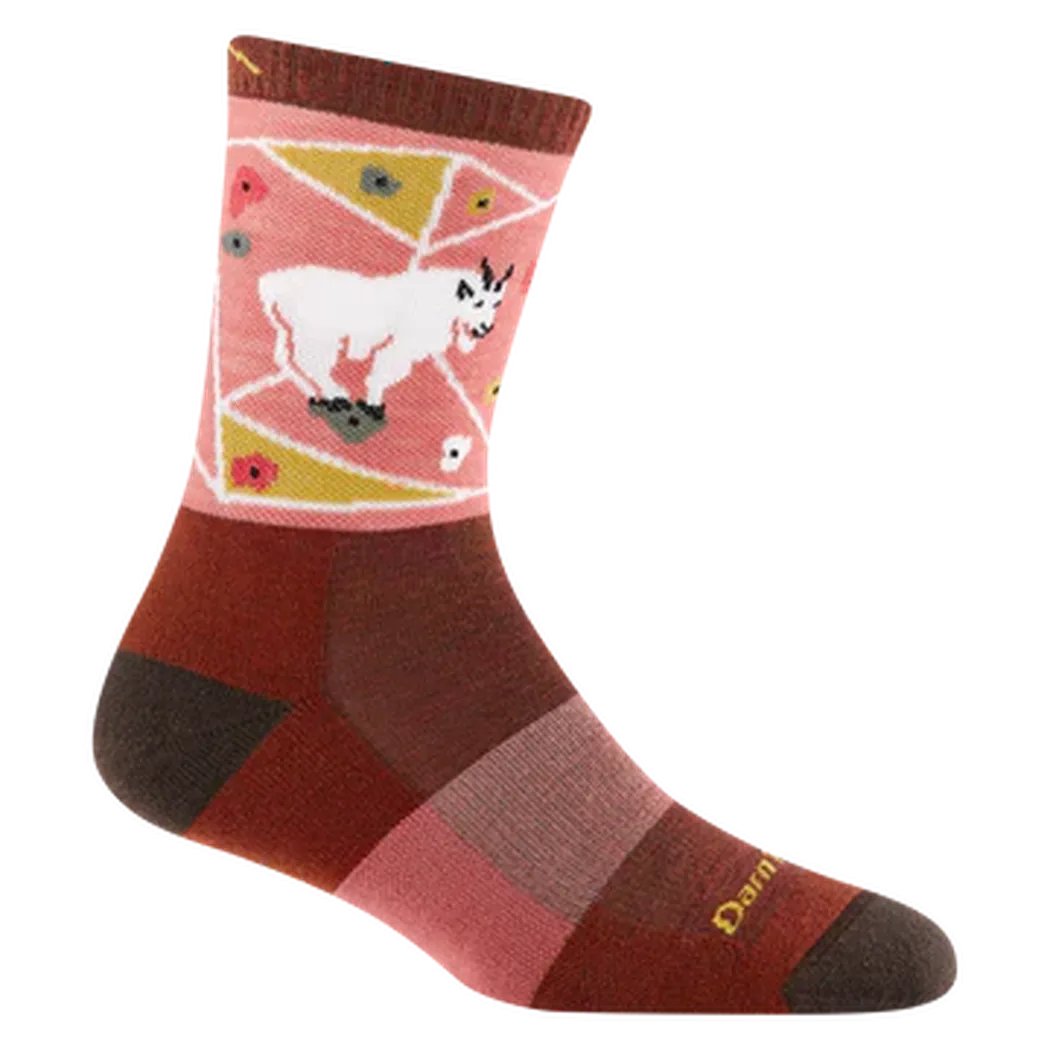 Darn Tough Women's Critter Club Micro Crew Lightweight with Cushion-Accessories - Socks - Women's-Canyon-M-Appalachian Outfitters