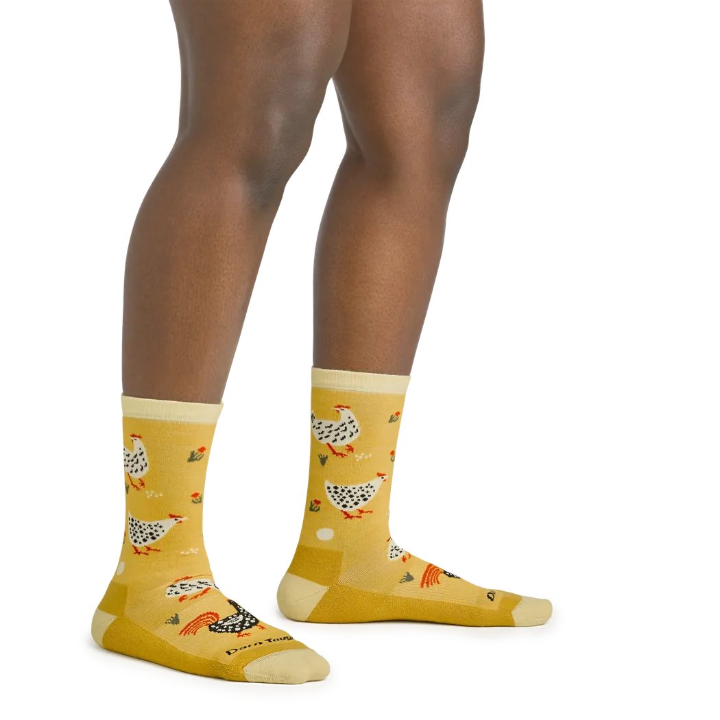 Darn Tough Women's Mother Clucker Crew Lightweight Lifestyle Sock-Accessories - Socks - Men's-Appalachian Outfitters